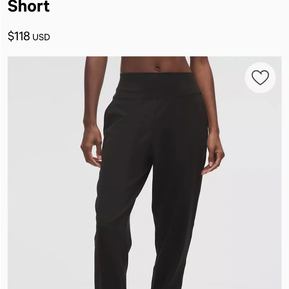 lululemon Align™ High-Rise Jogger Lululemon Athletica Black Leggings - Picture 1 of 6